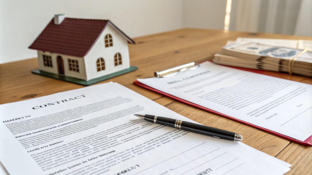 Signing legal documents for Selling your house by owner (FSBO)